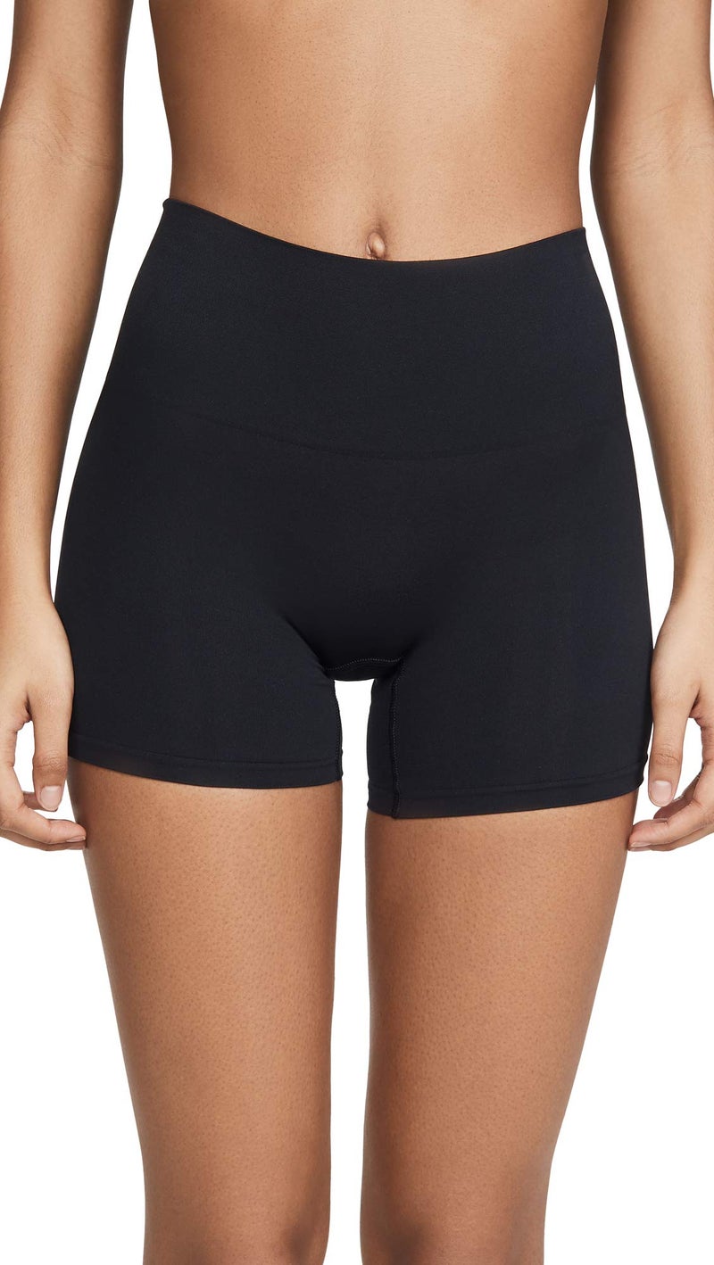 Yummie womens Ultralight Seamless Short Waist Shapewear, Black, Large-X-Large US - Image 1